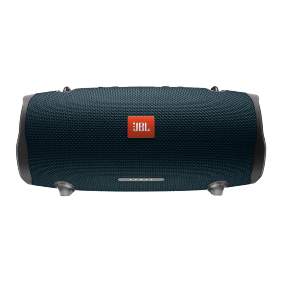 Harman JBL XTREME2 GUNMETAL EDITION Manuales