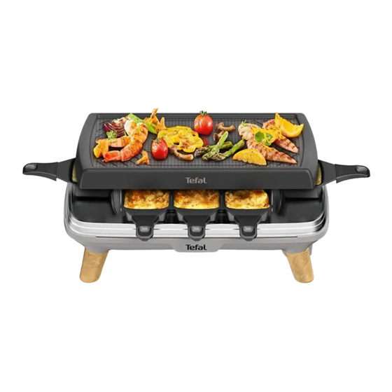 TEFAL PIERRADE Manual De Instrucciones