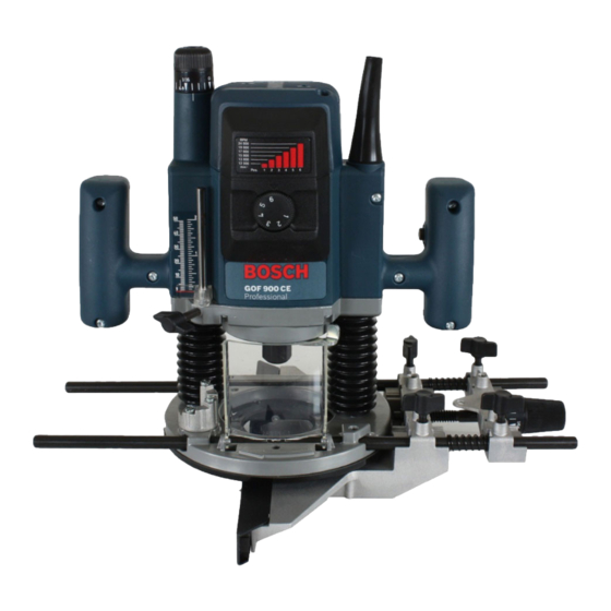 Bosch GOF Professional 900 CE Manuales