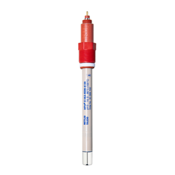Mettler Toledo InPro X1 HLS Guia De Inicio Rapido
