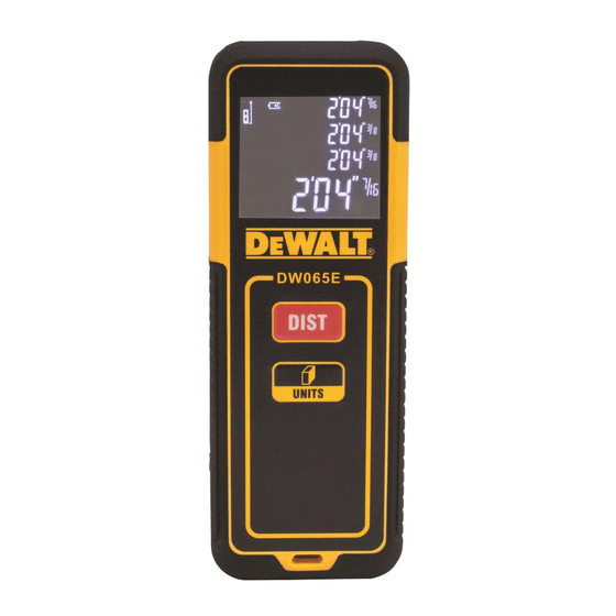 DeWalt DW065E Manuales