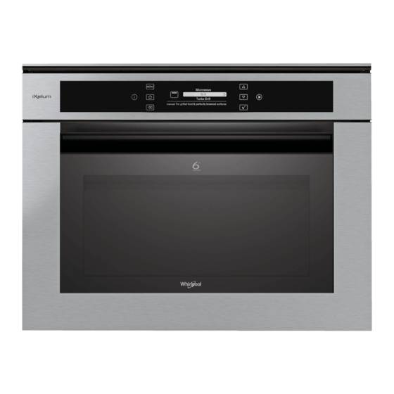 Whirlpool AMW 848 Inicio Rápido Para La Instalación