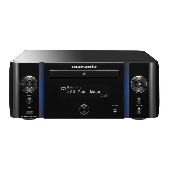 Marantz M-CR611 Guia De Inicio Rapido