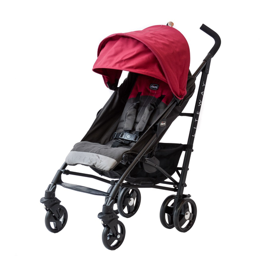 Chicco Lite Way Instrucciones De Uso