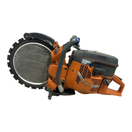 Husqvarna K960 Ring Manual De Instrucciones