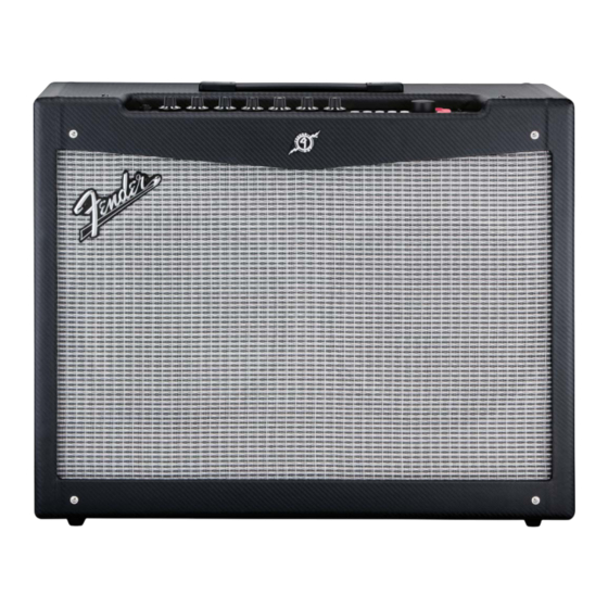 Fender MUSTANG III Guía De Arranque Rápido