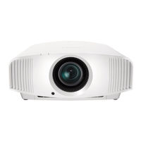 Sony VPL-VW570ES Manual De Instrucciones