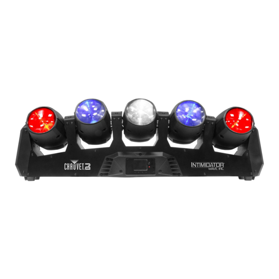 Chauvet DJ INTIMIDATOR WAVE IRC Guía De Referencia Rápida