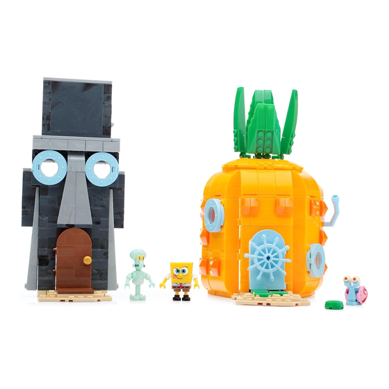 Mega Bloks SpongeBob Squarepants Manual Del Usuario