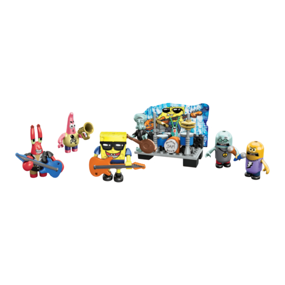 Mega Bloks SpongeBob Squarepants Guia De Inicio Rapido