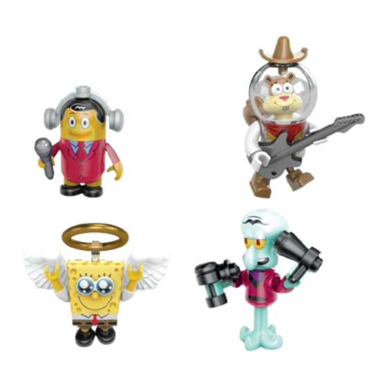 Mega Bloks SpongeBob Squarepants Guia De Inicio Rapido