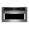 KitchenAid KMBP107 - 27" Horno de microondas empotrado con cocción por convección Manual
