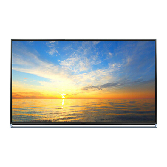 Panasonic Viera TC-58AX800U Manual De Usuario
