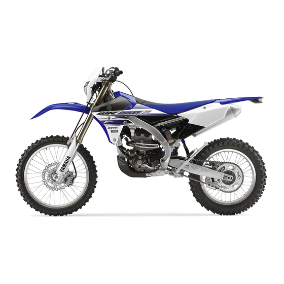 Yamaha WR250F 2016 Manuales