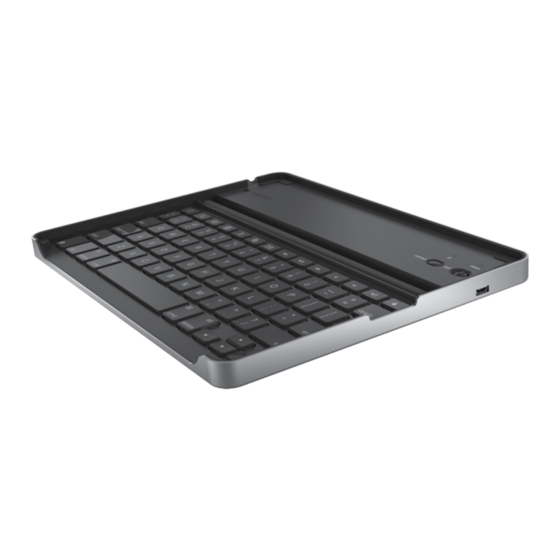 Logitech Keyboard Case Manuales