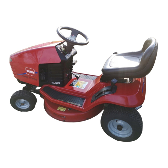 Toro Wheel Horse XL 320 Manual Del Operador