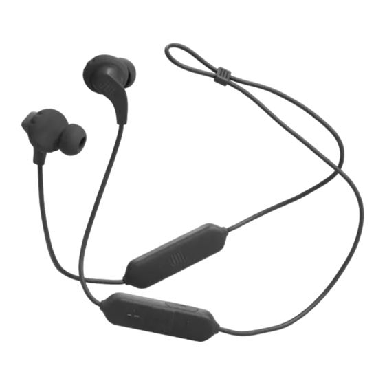 Harman JBL ENDURANCE RUN 2 WIRELESS Guía Rápida De Uso
