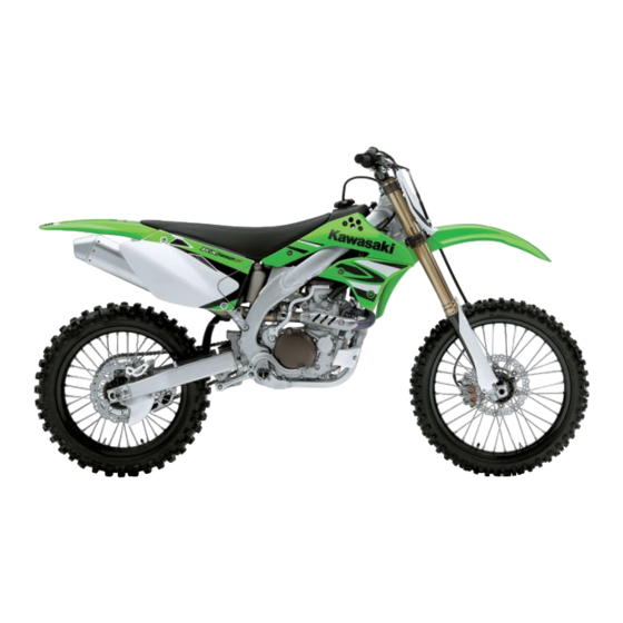 Kawasaki KX450F Manual Del Propietário