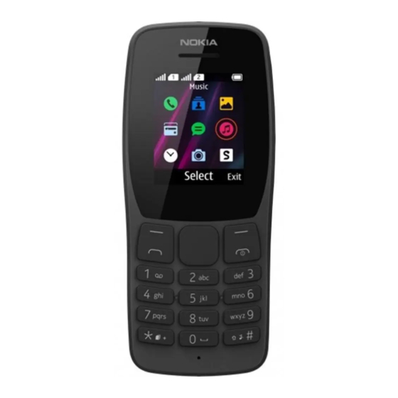 Nokia 110 Manual Del Usuario