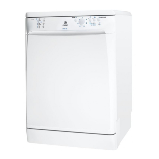 Indesit DFP 2727 Manual De Instrucciones