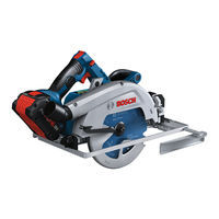 Bosch GKS Professional 18V-68 GC Manual Original