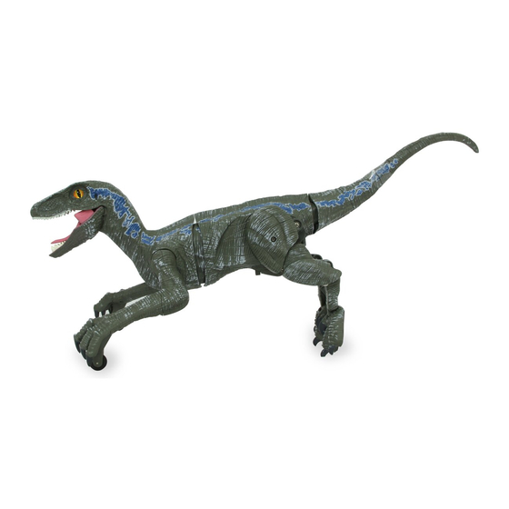 Jamara GERMANY Dinosaurier Velociraptor Manual De Instrucciones