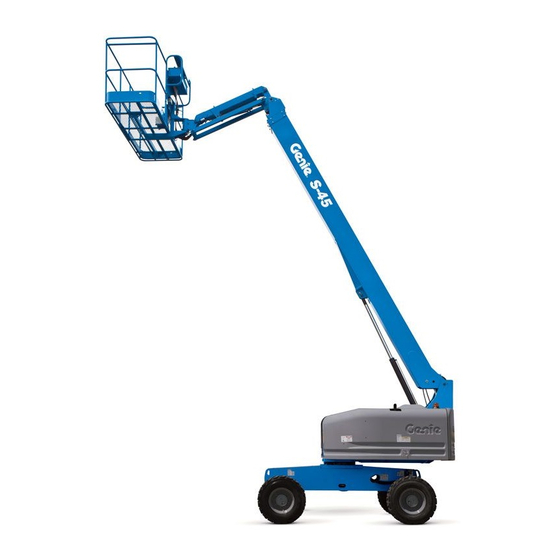 Genie S-45 XC Manual Del Operario