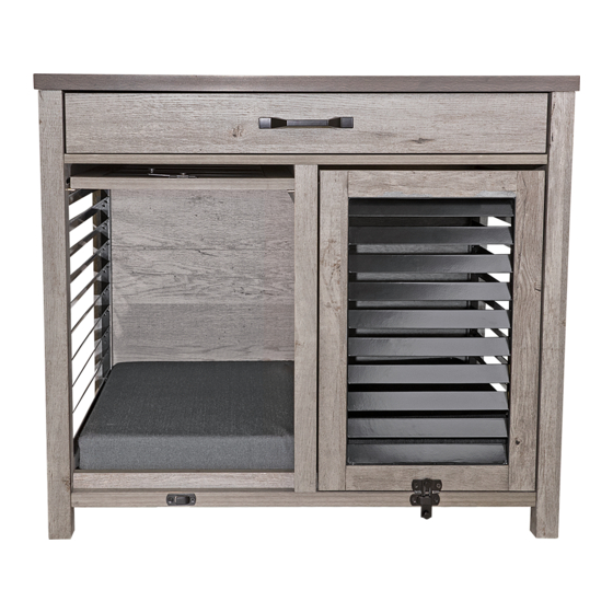 Sauder whisker barrister dog crate Manuales