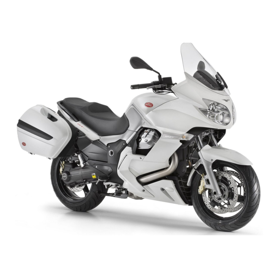 MOTO GUZZI Norge GT 8v Manual Para Talleres De Servicio