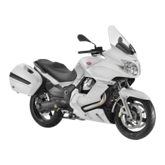MOTO GUZZI NORGE GT 8v Manual De Instrucciones
