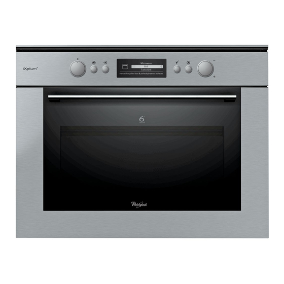 Whirlpool AMW 832 Inicio Rápido Para La Instalación