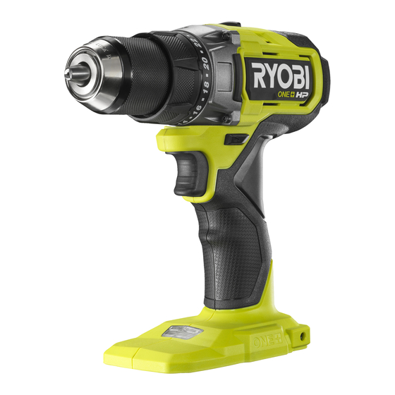 Ryobi RDD18X-0 Manual Del Usuario