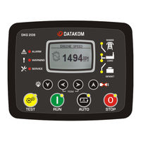 Datakom DKG-209 Manual De Usuario