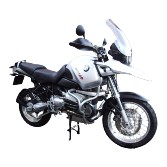 BMW Motorrad R 1150 GS Servicio E Información Técnica