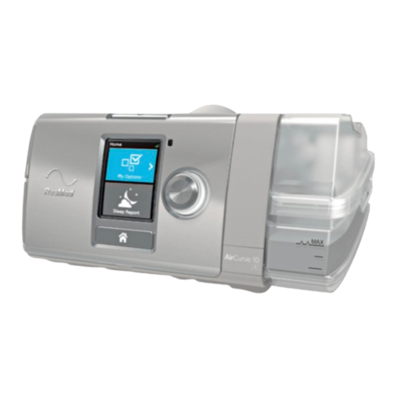 ResMed AirCurve 10 VAuto Indicaciones Para El Uso