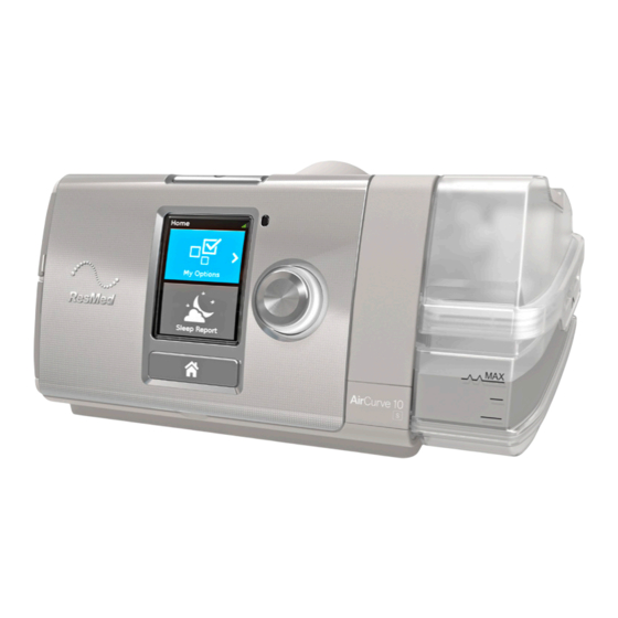 ResMed AirCurve 10 VAUTO Manual De Instrucciones