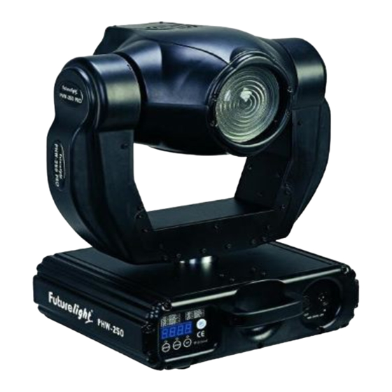 Futurelight PHW-250 Manual Del Usuario