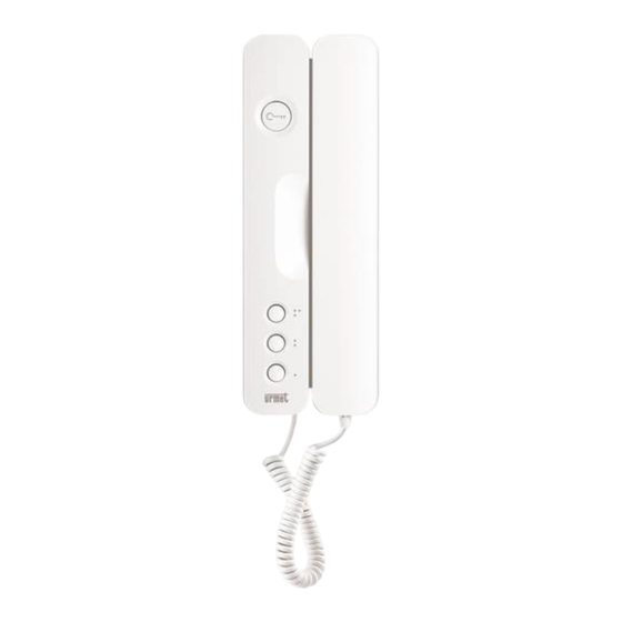 Urmet 1139/2 Manual