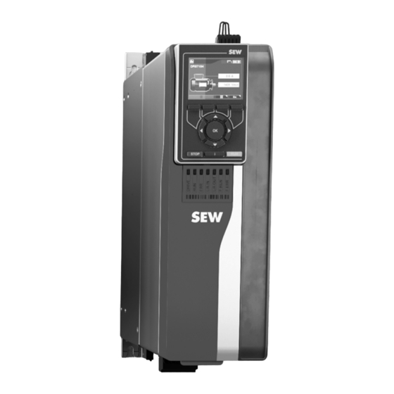 Sew Eurodrive Movitrac advanced Instrucciones De Funcionamiento