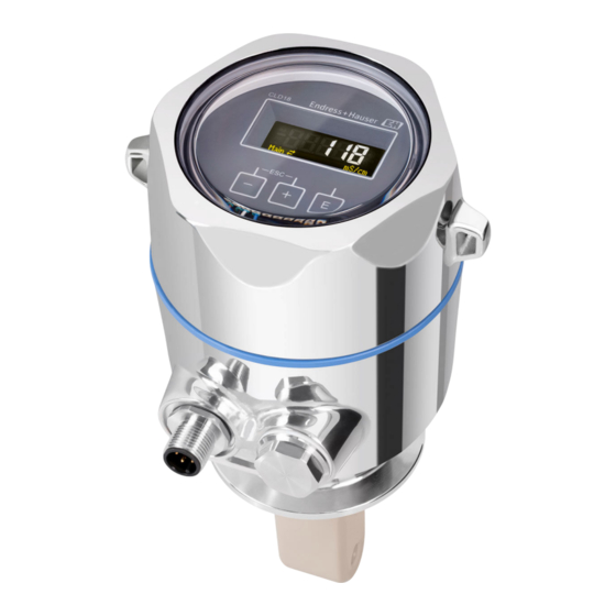 Endress+Hauser Smartec CLD18 Manual De Instrucciones