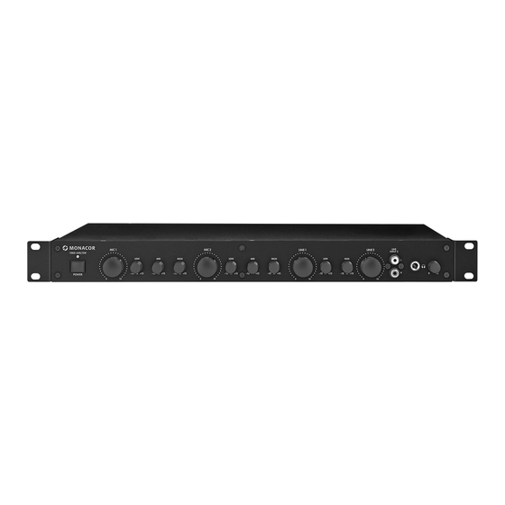 Monacor VMX-440/SW Manual De Instrucciones