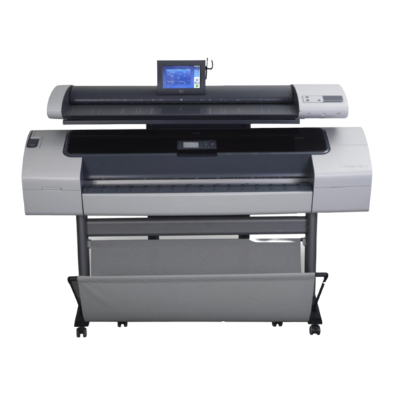 HP Designjet T1120 SD-MFP Guía De Referencia Rápida
