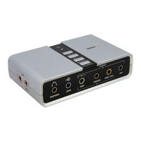 StarTech.com ICUSBAUDIO7D Manual De Instrucciones