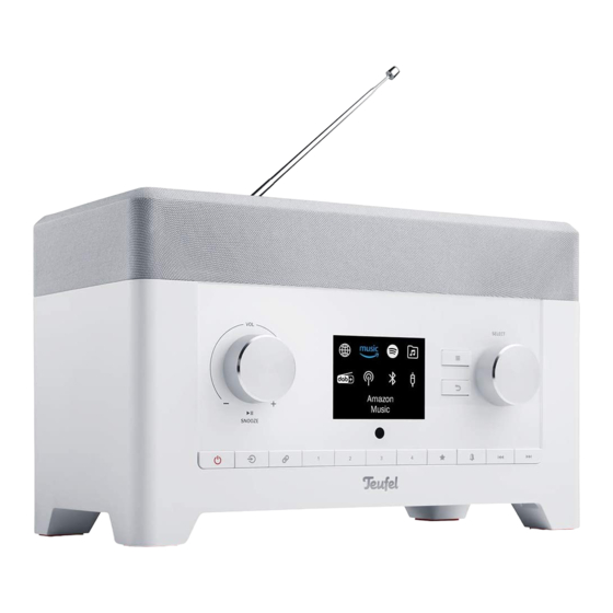 Teufel RADIO 3SIXTY Descripción Técnica Y Manual De Instrucciones