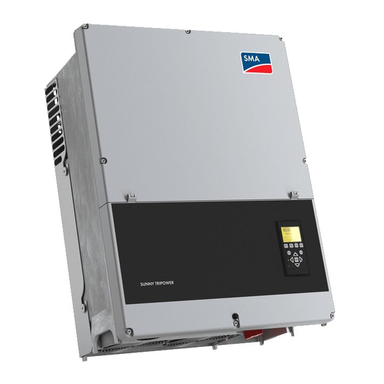 SMA SUNNY TRIPOWER 60 Instrucciones De Instalación