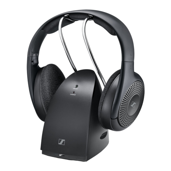 Sennheiser RS 120-W Instrucciones De Manejo