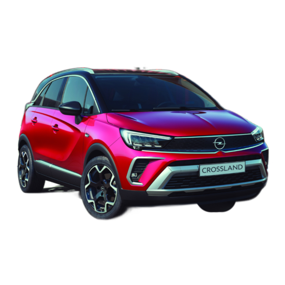 Opel CROSSLAND 2023 Manual De Instrucciones