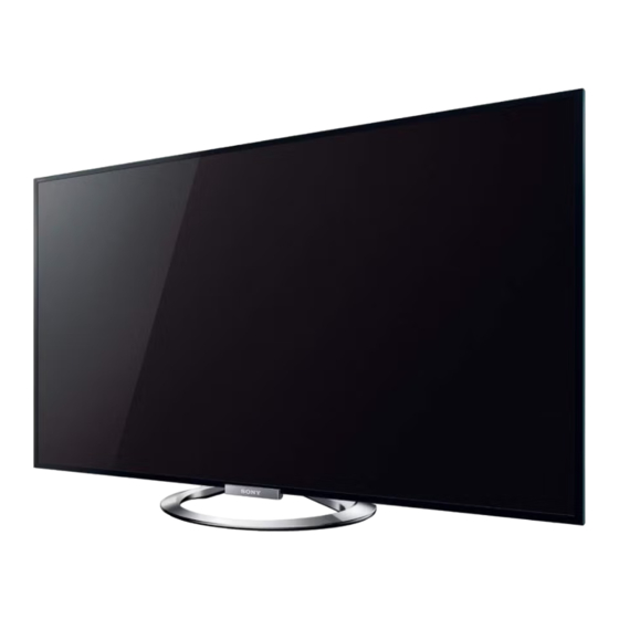 Sony Bravia KDL-46W950A Manual De Instrucciones