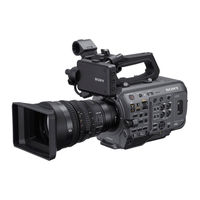 Sony PXW-FX9V Instrucciones De Funcionamiento