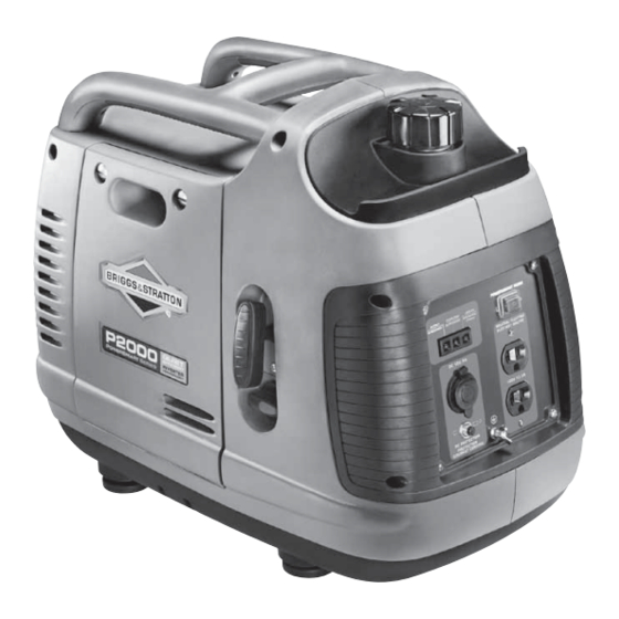 Briggs & Stratton P2000 Guía De Instalación Rápida
